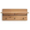 Sale Wandgarderobe aus Asteiche Massivholz und Metall - Zonga Garderoben