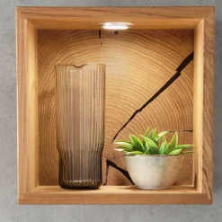 Best Wandregal 34x34x20 cm mit Rückwand - Acapella Regale