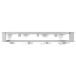 Sale Weiße Stahl-Wandgarderobe mit 60cm Breite - Torosma Garderoben