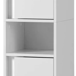 Sale Weißer Badezimmerschrank 165 cm hoch - Seriacus Schränke