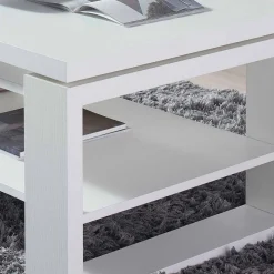 Hot Weißer Wohnzimmertisch Mercana mit Tischplatte klappbar Tische