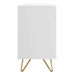 Outlet Weißes Sideboard 150cm mit Haarnadel Beinen - Donny Sideboards