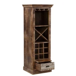 Best White Wash Weinregal im Vintage Look - Paola Regale