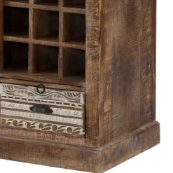 Best White Wash Weinregal im Vintage Look - Paola Regale