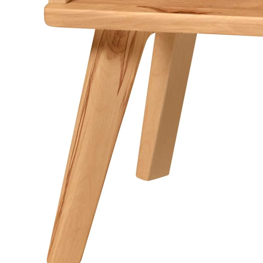 Best Wildbuche Nachtkonsole mit Vierfußgestell - Ciradello Kommoden