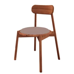 Sale Wildbuche Stühle mit Polstersitz - Indrya (2er Set) Stühle