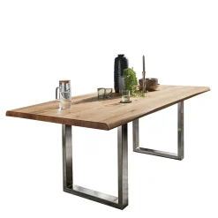 Best Wildeiche Esstisch mit U-Beinen - Tanina Tische