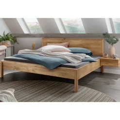 Sale Wildeiche Holzbett in modernem Design - Martinez Betten