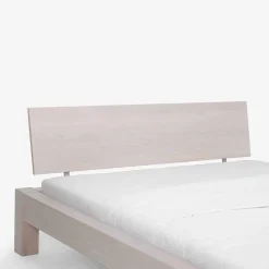 Sale Wildeiche Holzbett Salida in Weiß Betten