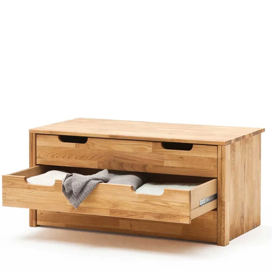 Sale Wildeiche Kleiderschrank mit Ausstattung - Memba I Kleiderschränke|Schränke