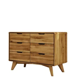 Online Wildeiche Schubladenkommode geölt - Eavy Tv & Hifi-Möbel|Lowboards