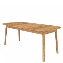 Sale Wildeiche Tisch - 90 cm tief - Laida Tische