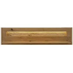 Best Wildeiche Wandboard geölt - 156 cm breit - Obinson Regale