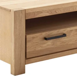 Sale Wildeiche Wohnwand Set teilmassiv - Sophia (vierteilig) Wohnwände