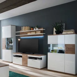 Online Wohnkombination 330 cm breit - Icadro (vierteilig) Wohnwände