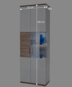 Online Wohnkombination 330 cm breit - Icadro (vierteilig) Wohnwände