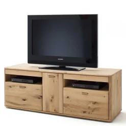 Outlet Wohnkombination in Eiche Bianco - Destal (vierteilig) Wohnwände