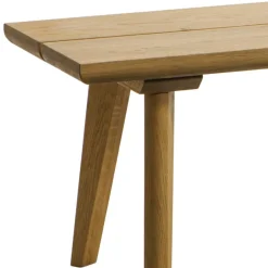 Outlet Wohnraum Bank aus Eiche Bianco geölt - Piava Sitzbank