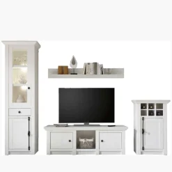 Best Wohnwand Chelles im Landhausstil (vierteilig) Wohnwände