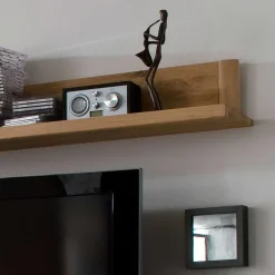 Online Wohnwand Croconia aus Wildeiche Massivholz (dreiteilig) Wohnwände