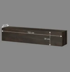 Sale Wohnwand Hängeschränke und Wandboards im Set - Mundo (fünfteilig) Wohnwände