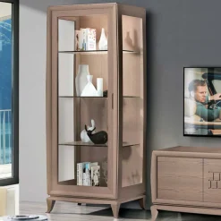 Best Wohnwand in Esche Dunkel - Lacruzira (dreiteilig) Wohnwände