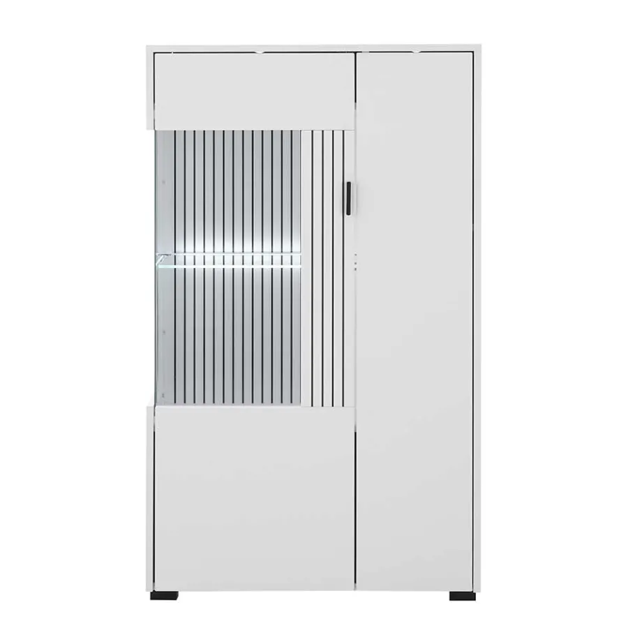 Online Wohnwand Kombination in Weiß - Dualkos (vierteilig) Wohnwände