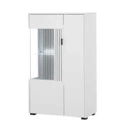 Online Wohnwand Kombination in Weiß - Dualkos (vierteilig) Wohnwände