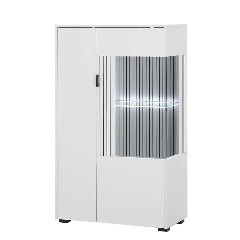 Online Wohnwand Kombination in Weiß - Dualkos (vierteilig) Wohnwände