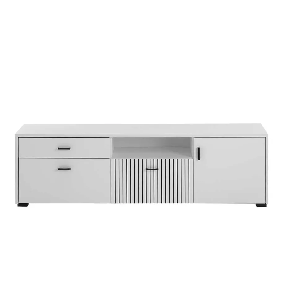 Online Wohnwand Kombination in Weiß - Dualkos (vierteilig) Wohnwände