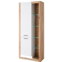 Outlet Wohnwand Kombination modern - Adejano (vierteilig) Wohnwände