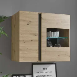 Outlet Wohnwand Kombination modern - Lairian (vierteilig) Wohnwände