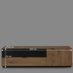 Hot Wohnwand Kombination Set - Kantino (vierteilig) Wohnwände