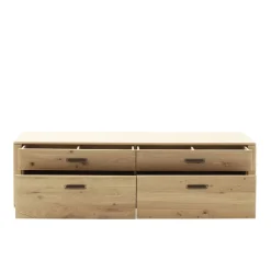 Sale Wohnwand Kombination teilmassiv - Jevedaz (dreiteilig) Wohnwände