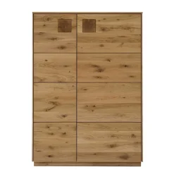 Sale Wohnwand Möbel Kombination aus Wildeiche - Millena (dreiteilig) Wohnwände