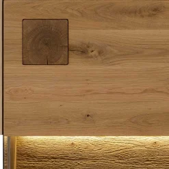 Sale Wohnwand Möbel Kombination aus Wildeiche - Millena (dreiteilig) Wohnwände