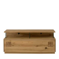 Sale Wohnwand Möbel Kombination aus Wildeiche - Millena (dreiteilig) Wohnwände