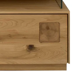 Sale Wohnwand Möbel Kombination aus Wildeiche - Millena (dreiteilig) Wohnwände