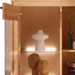 Online Wohnwand Möbelset aus Massivholz - Sarosca (vierteilig) Wohnwände