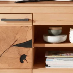 Online Wohnwand Möbelset aus Massivholz - Sarosca (vierteilig) Wohnwände