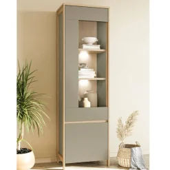 Sale Wohnwand Möbelset in Eukalyptus - Promo (dreiteilig) Wohnwände