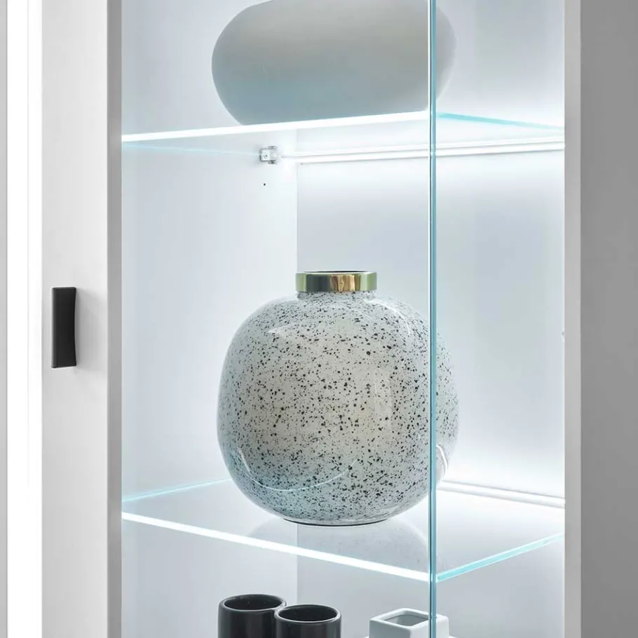 Sale Wohnwand mit LED Licht Möbelset - Tirol (vierteilig) Wohnwände