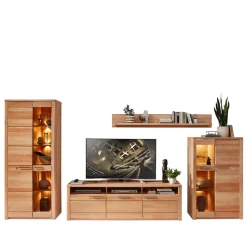 Hot Wohnwand Schränke & Regal Set - Amyonta (vierteilig) Wohnwände