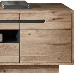 Online Wohnwand Schränke im Holzdekor - Zelio (dreiteilig) Wohnwände