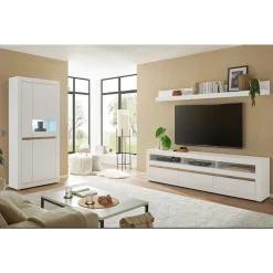 Discount Wohnwand Set modern - Ilana (dreiteilig) Wohnwände