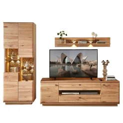 Best Wohnwand Wohnzimmer-Möbel Set - Cassna (dreiteilig) Wohnwände