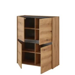 Wohnwand-Kombination in Wildeiche - Colomania (dreiteilig) Wohnwände