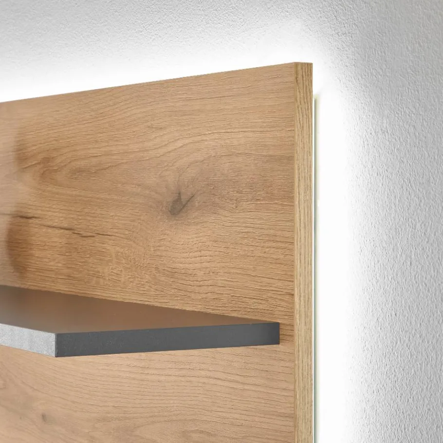 Wohnwand-Kombination in Wildeiche - Colomania (dreiteilig) Wohnwände