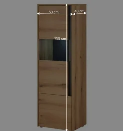 Hot Wohnwandmöbel Kombination modern - Colomania (vierteilig) Wohnwände