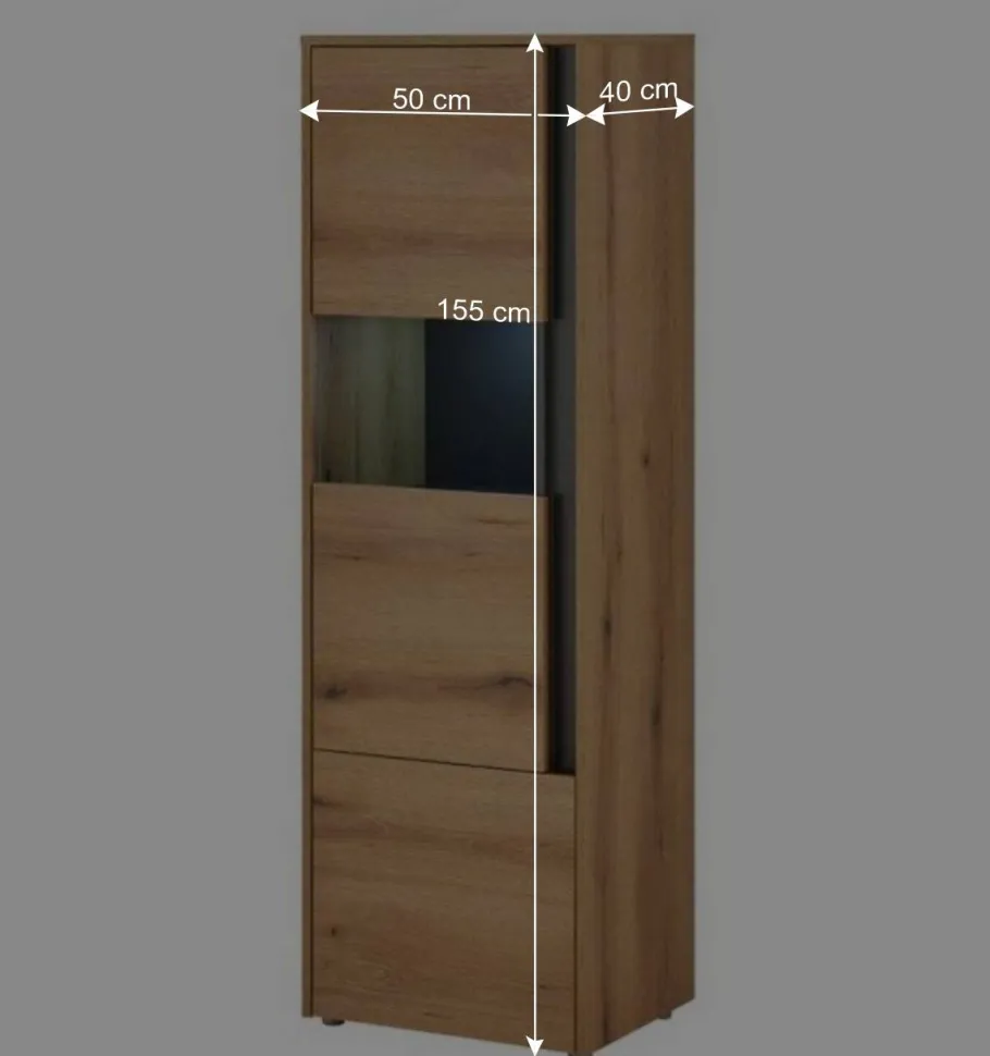 Hot Wohnwandmöbel Kombination modern - Colomania (vierteilig) Wohnwände